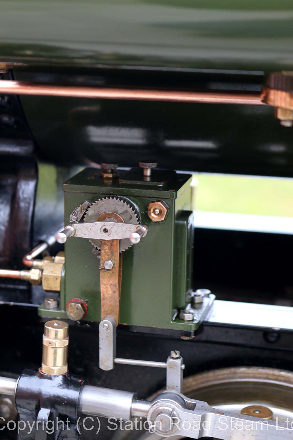 7 1/4 inch gauge Bagnall 0-4-0ST with driving truck