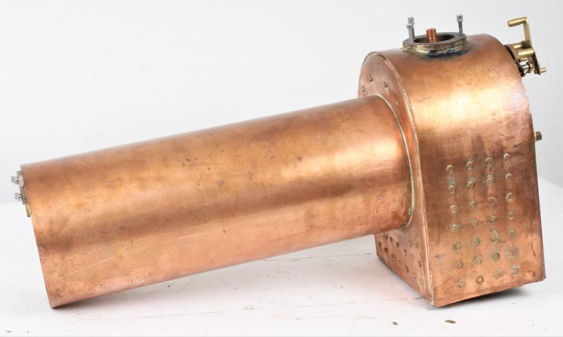 7 1/4 inch gauge Hunslet 0-4-0ST with commercial boiler