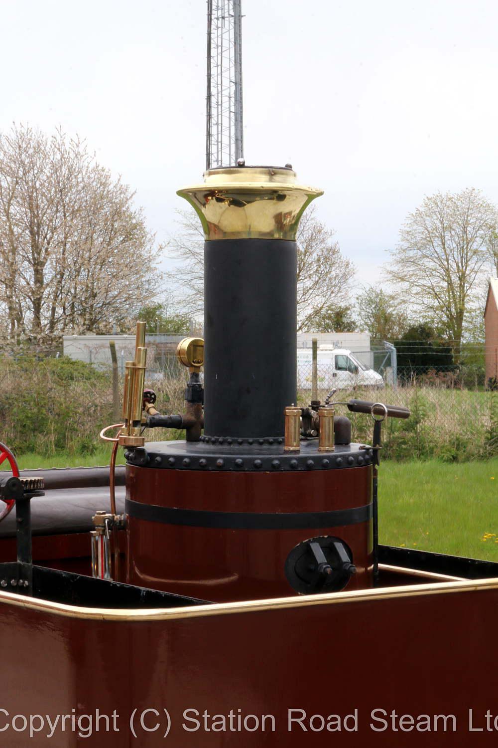 6 inch scale Burrell steam wagon 