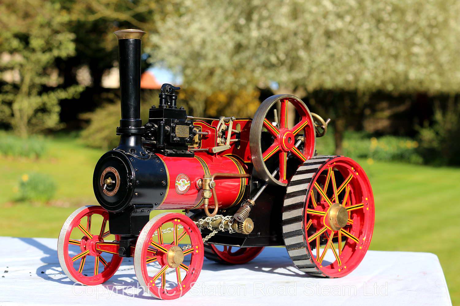 Michael Holden gas-fired Allchin agricultural engine