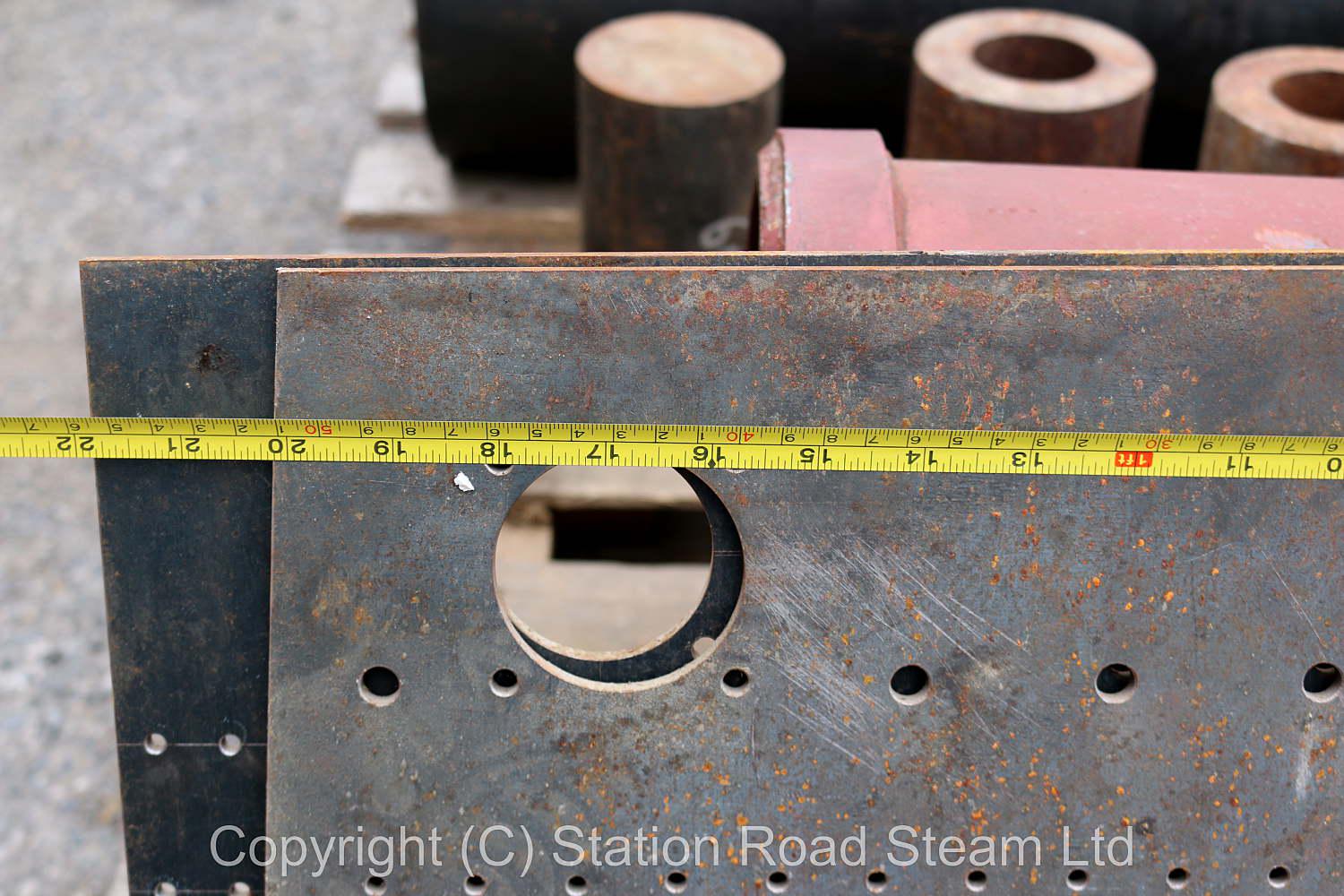 4 inch scale Fowler compound boiler & castings
