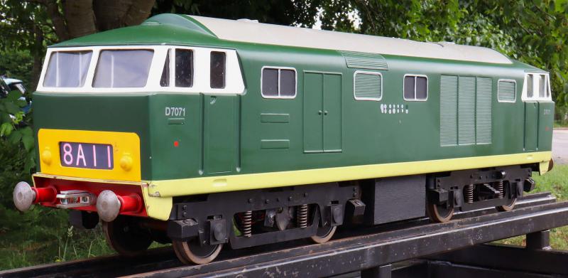 5 inch gauge Class 35 Hymek D7071