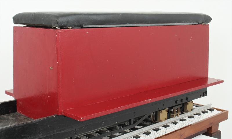 5 inch gauge driving truck with legboards
