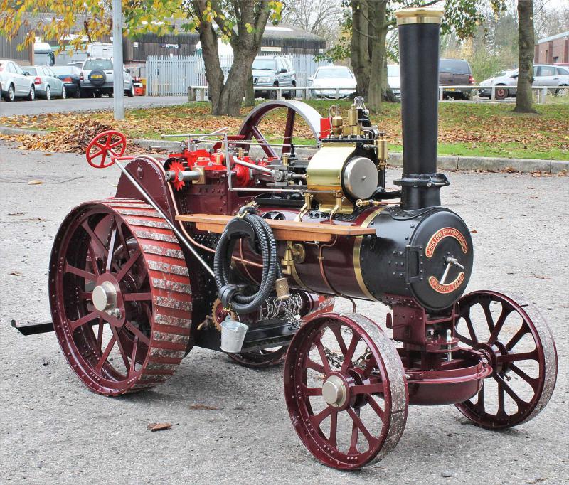 3 inch scale Fowler A7 agricultural engine