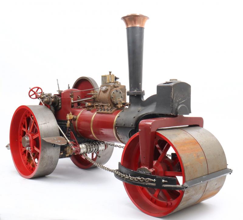 2 inch scale Burrell steam roller 