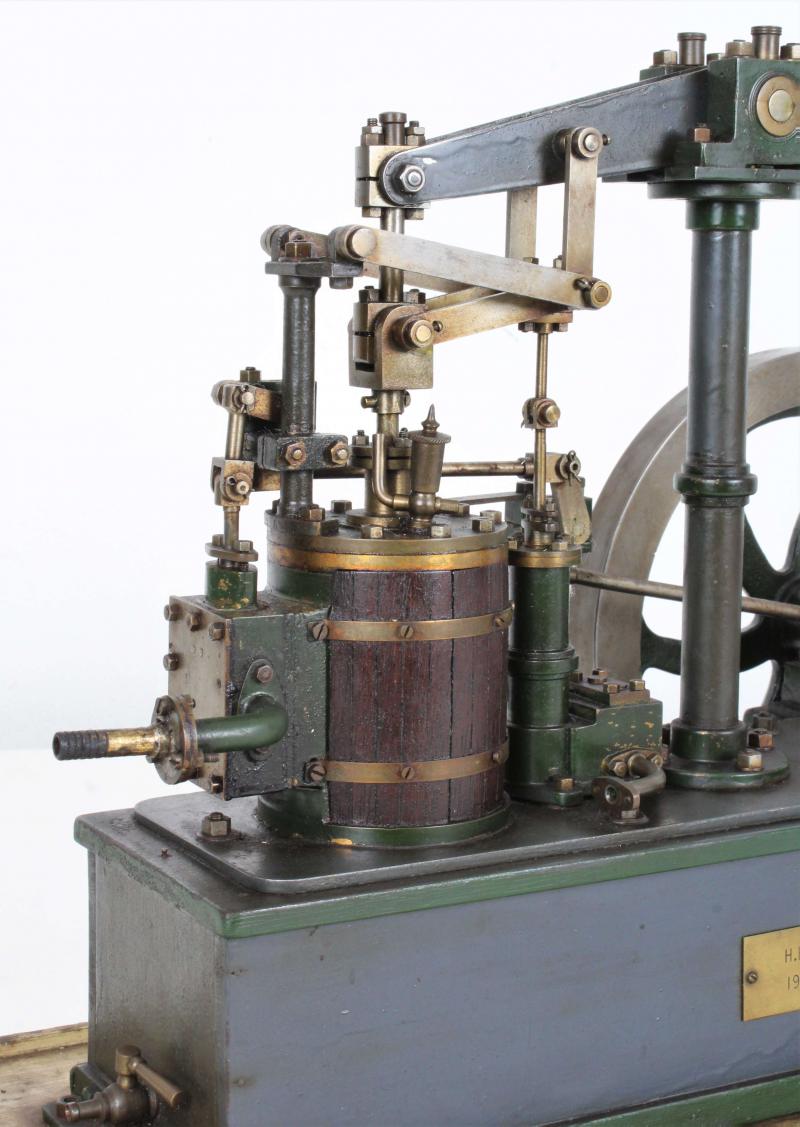 Model 19th century beam engine