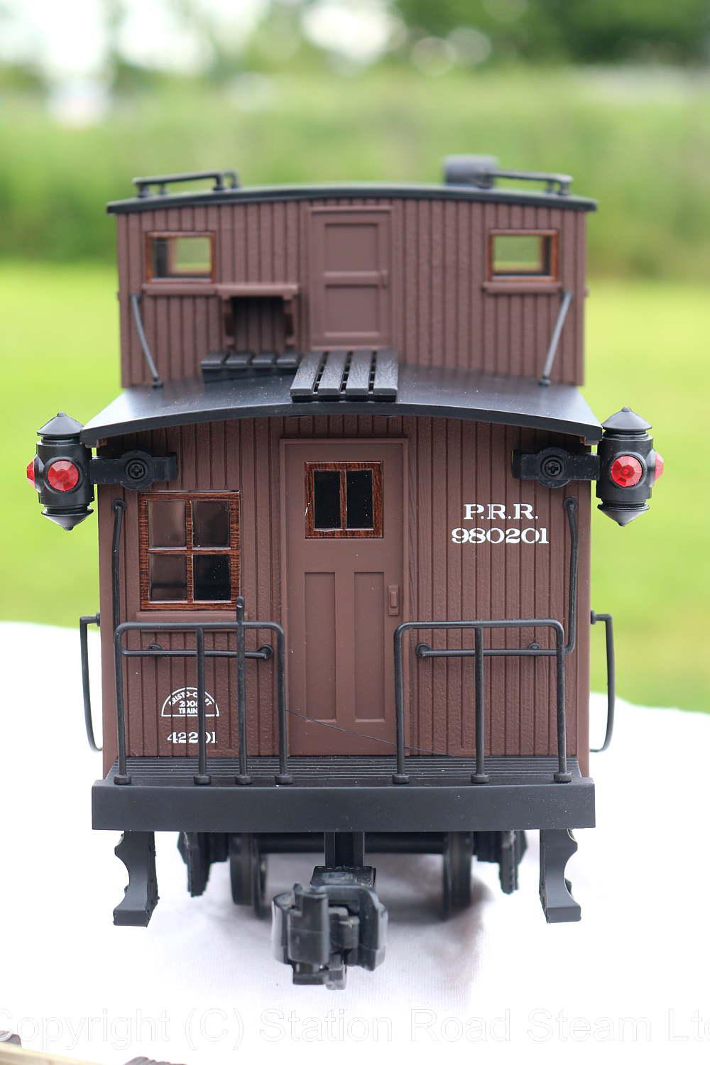 Gauge 1 Accucraft two cylinder Shay with three trucks