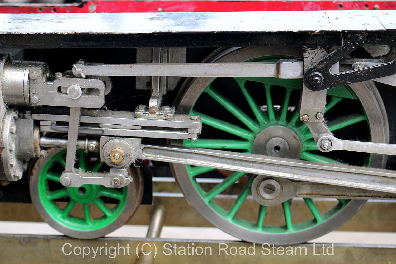 5 inch gauge part-built LNER B1 with Ellis boiler