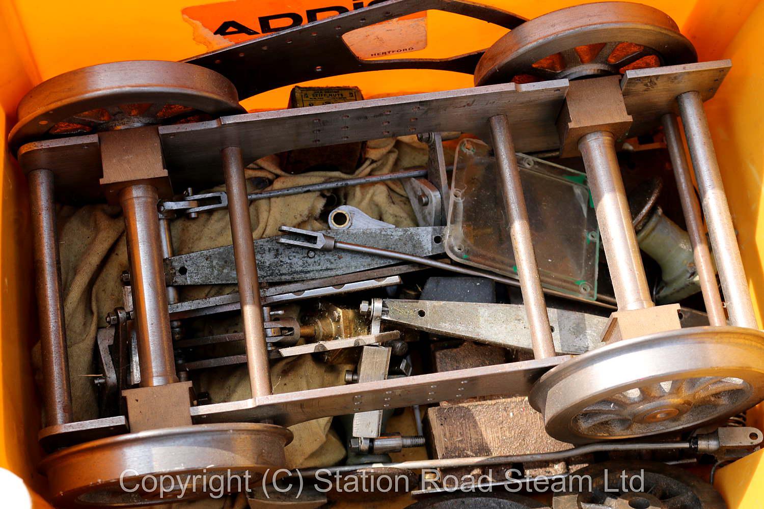 5 inch gauge B1 machined wheels, castings, frames, set new drawings