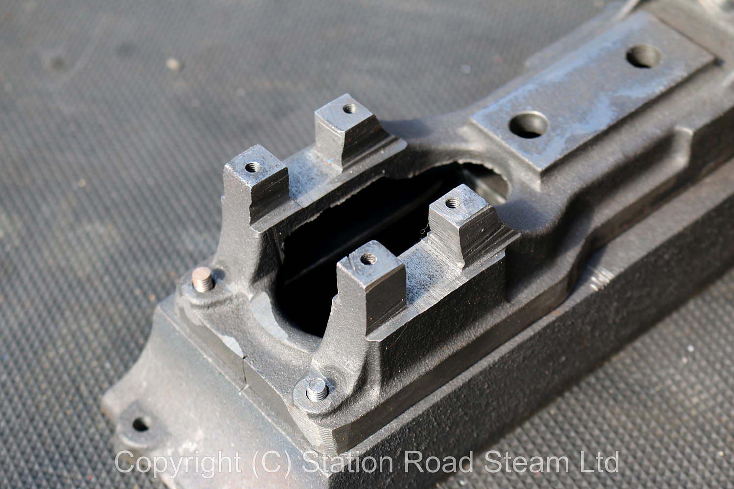 Set part-machined Stuart No.9 mill engine & feed pump castings
