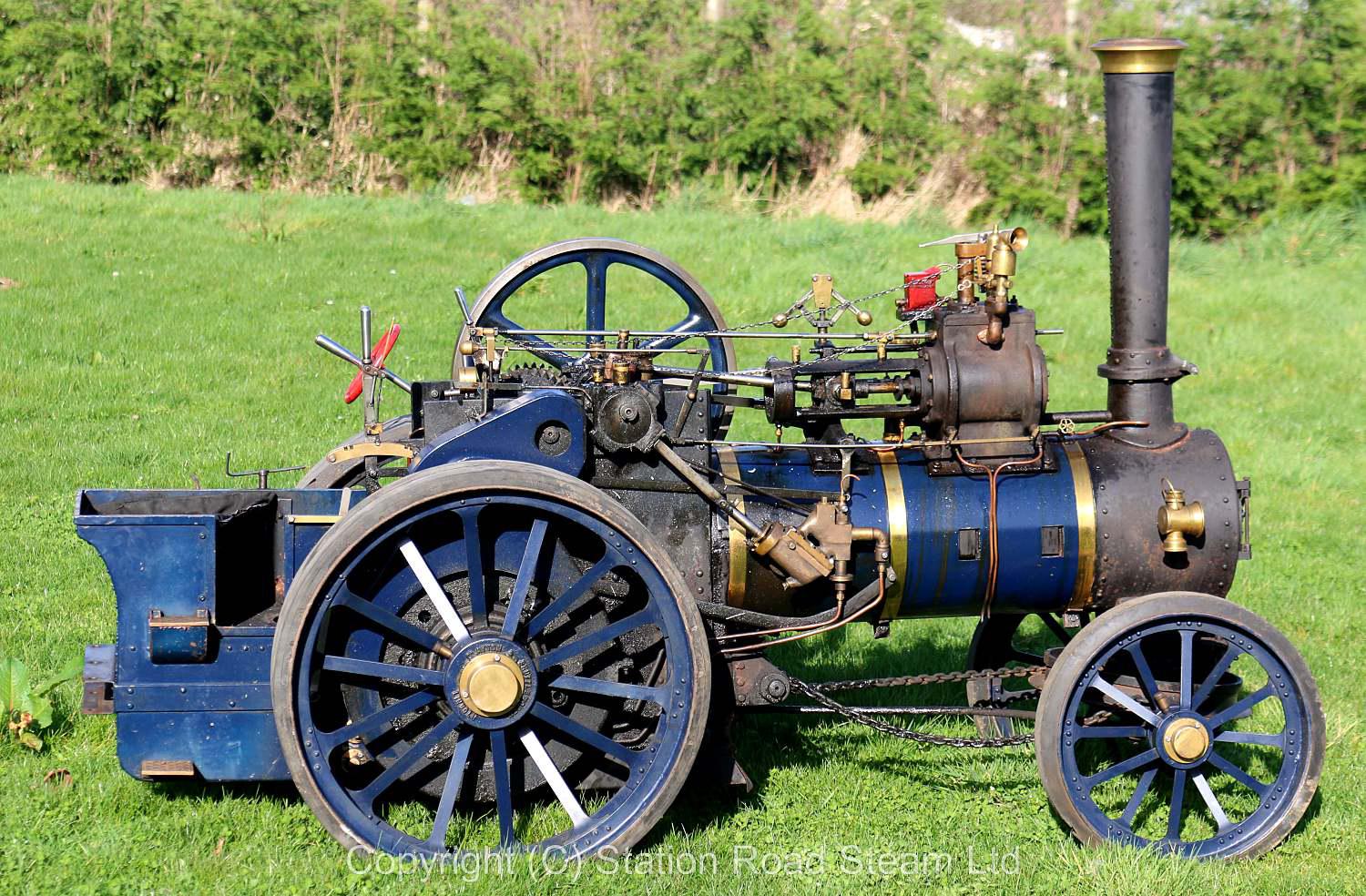 4 inch scale Clayton & Shuttleworth agricultural engine