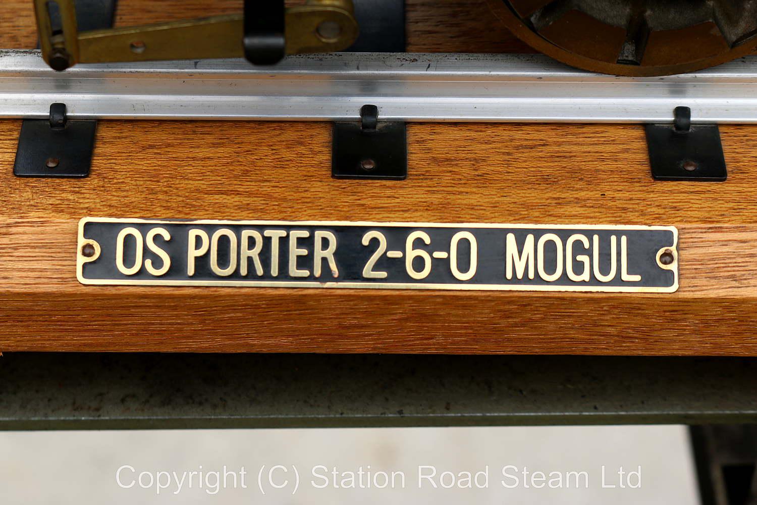 3 1/2 inch gauge OS Porter 2-6-0