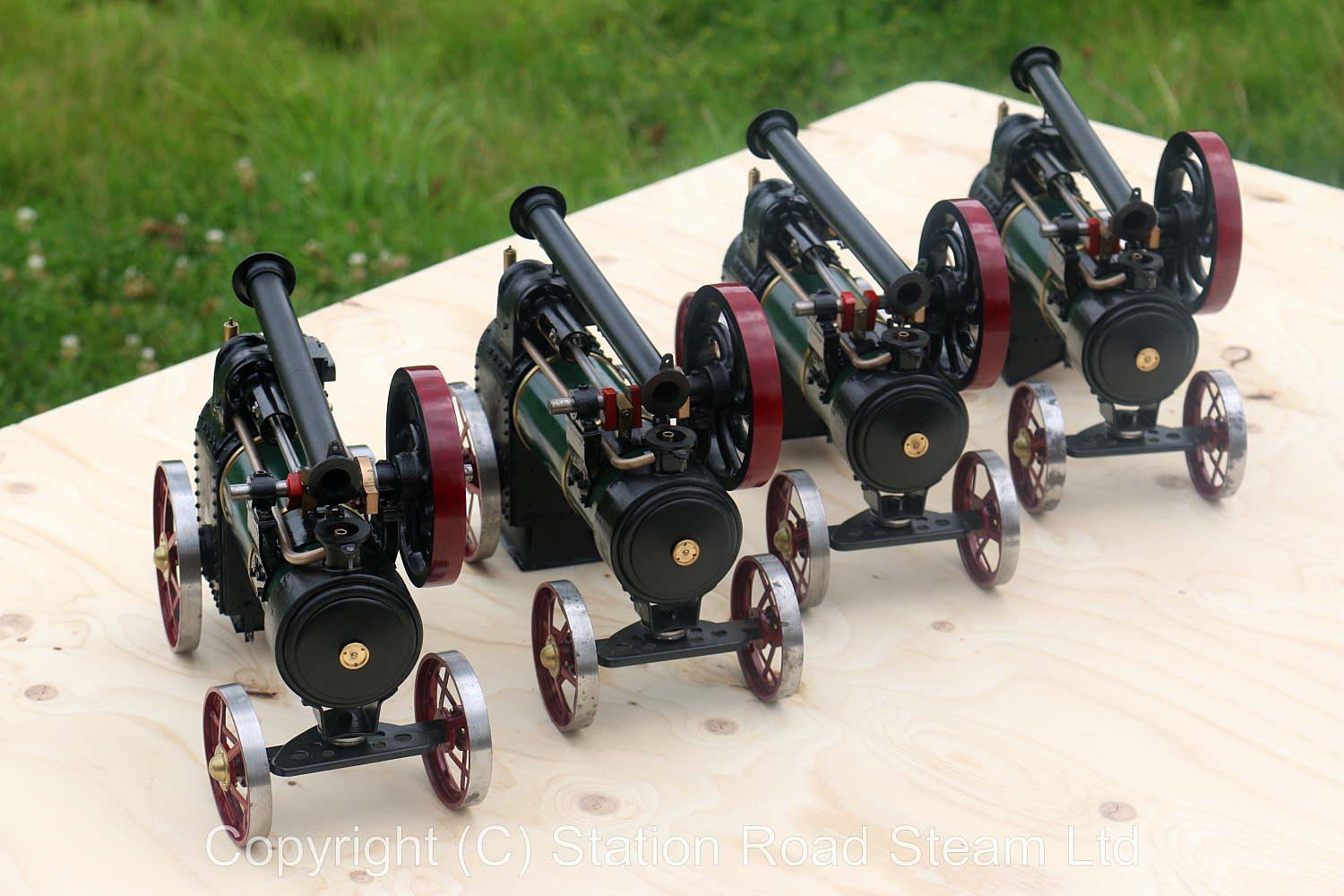 3/4 inch scale spirit-fired portable engine