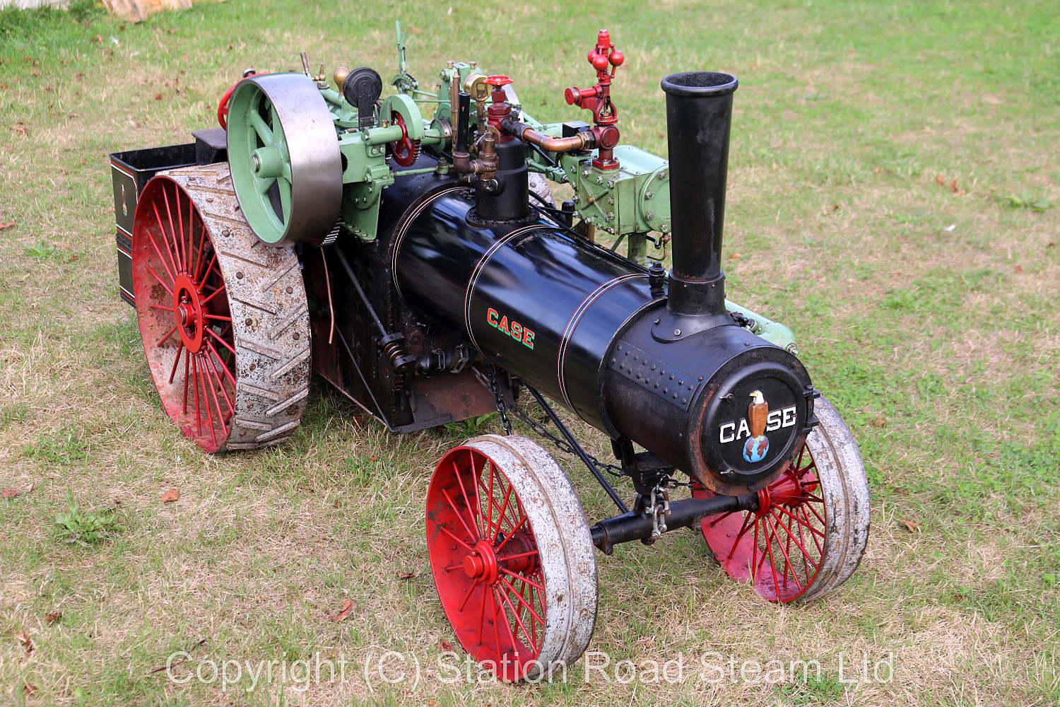4 inch scale Case 45hp traction engine