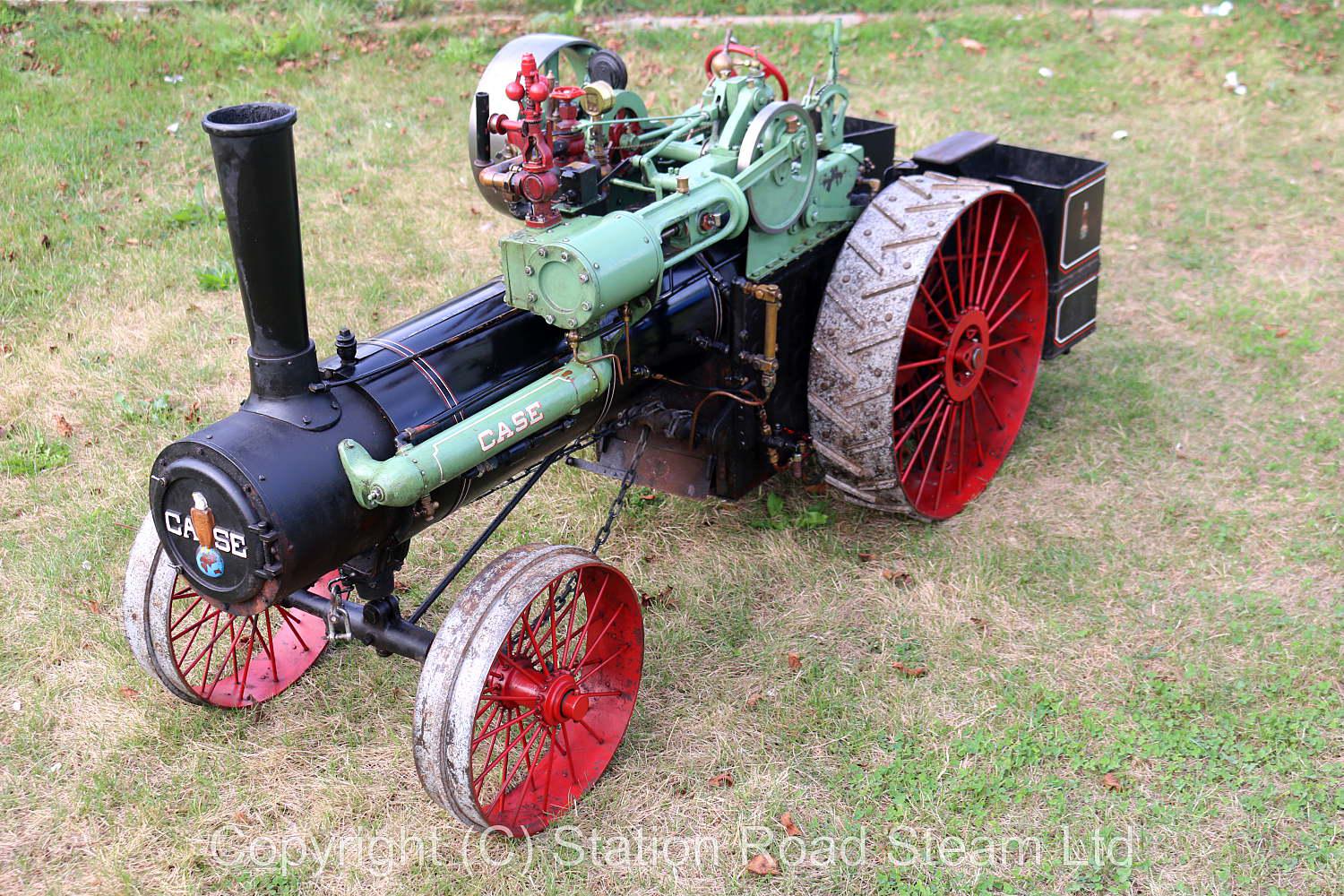 4 inch scale Case 45hp traction engine