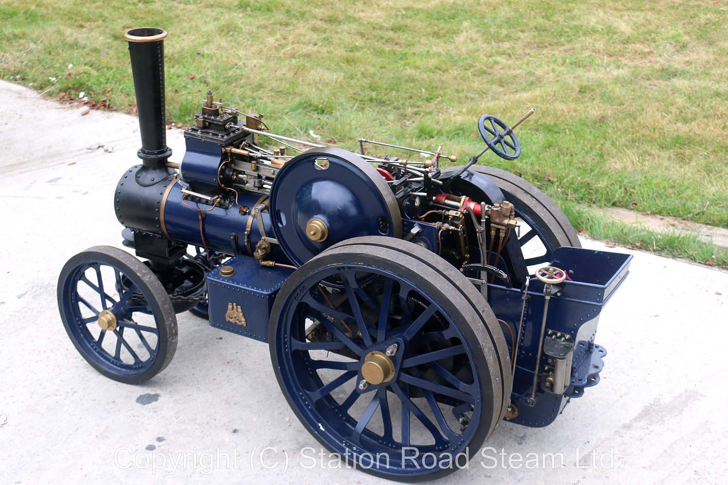 3 inch scale Fowler DCC road locomotive