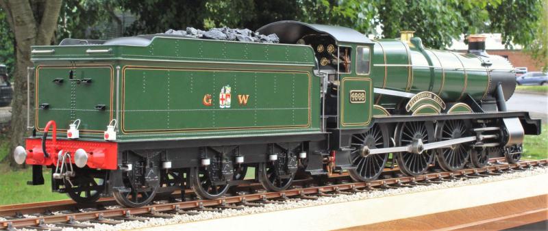 3 1/2 inch gauge GWR 4-6-0 "Shugborough Hall"