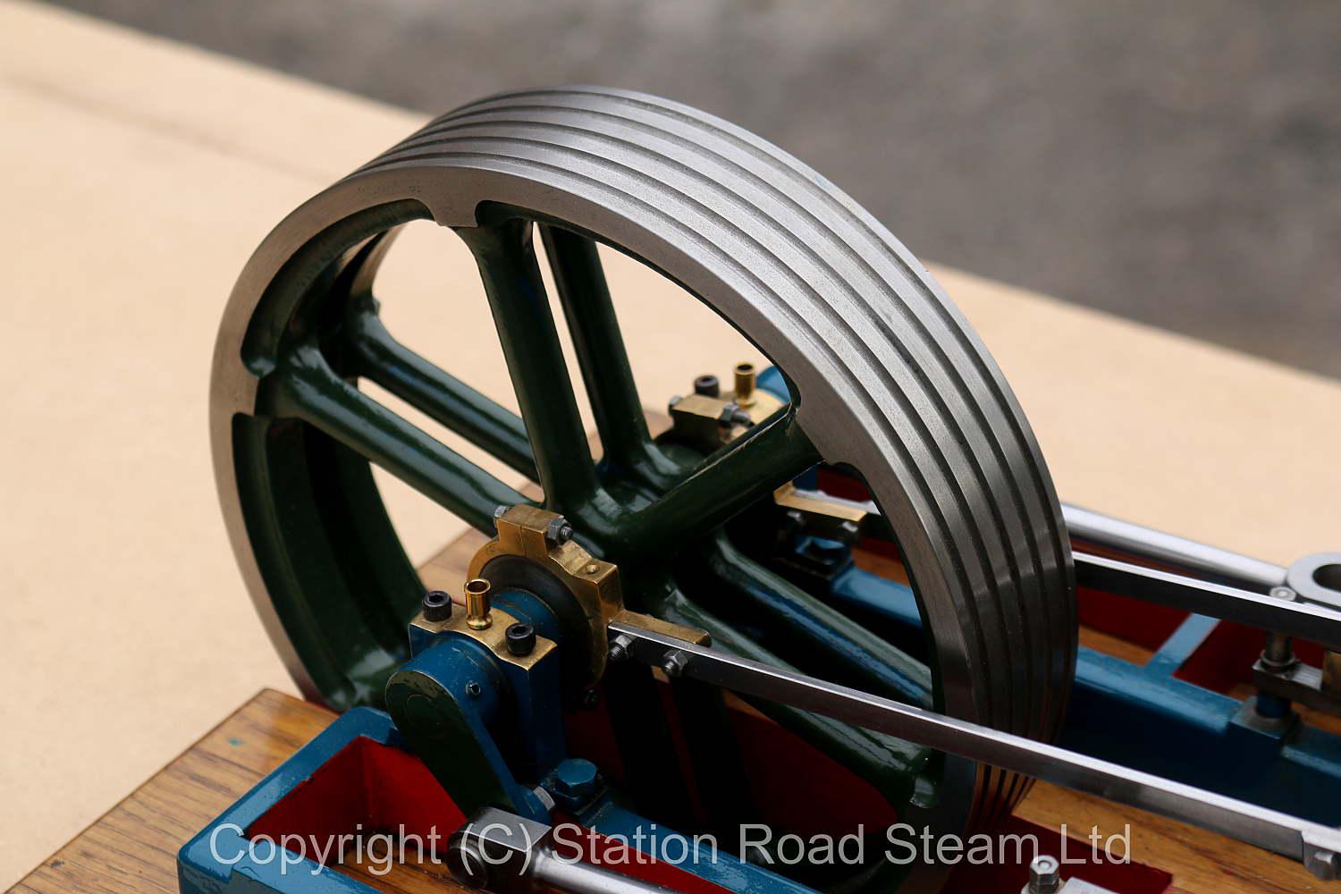 Stuart factory-machined Twin Victoria mill engine