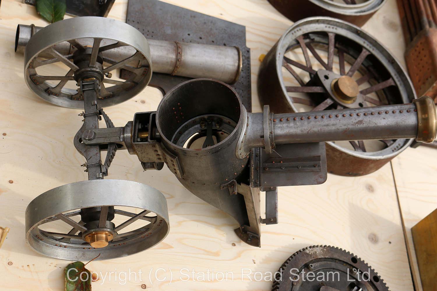Part-built 2 inch scale Fowler DCC Showmans engine