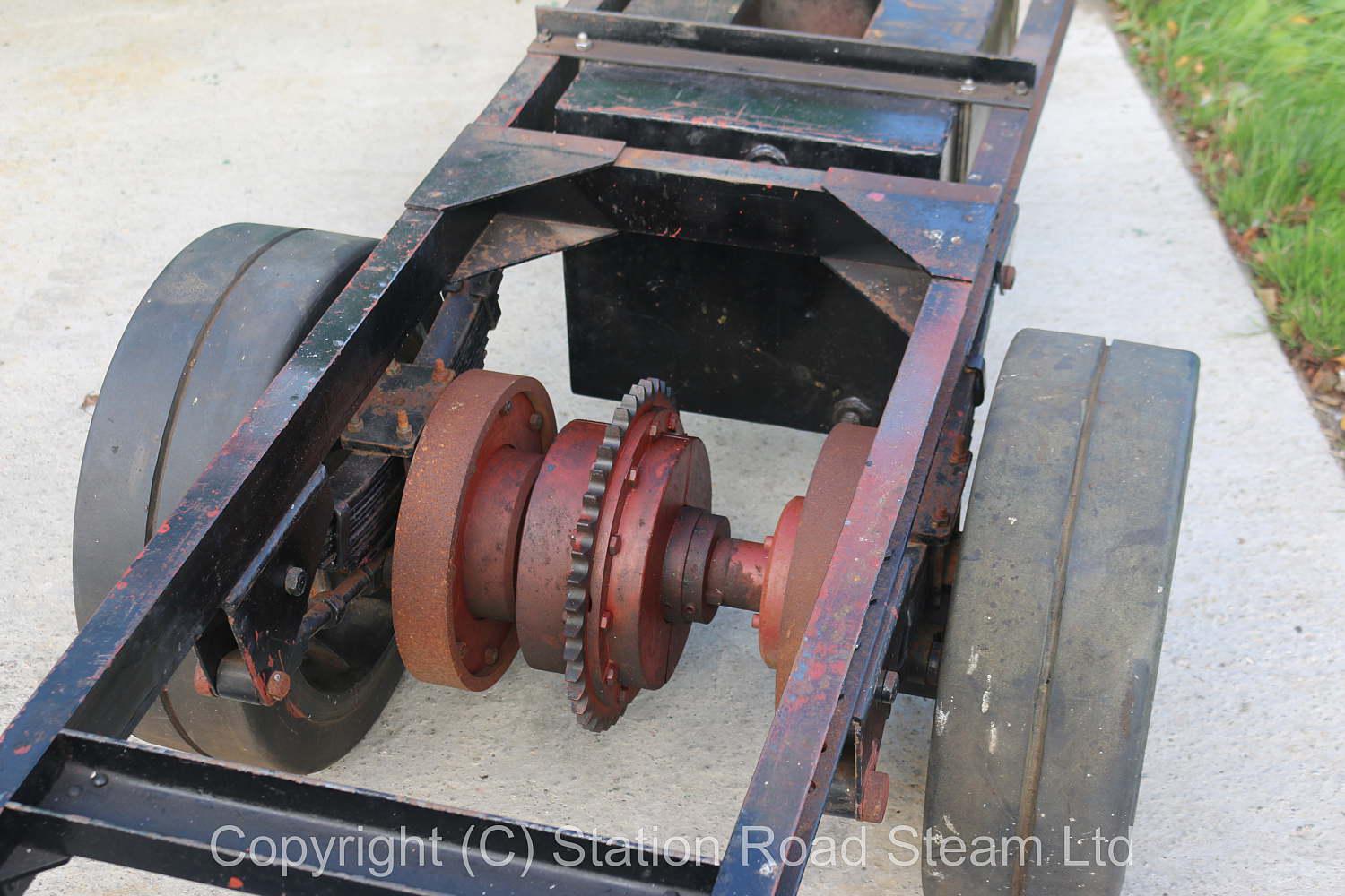Part-built 6 inch scale Clayton undertype steam wagon