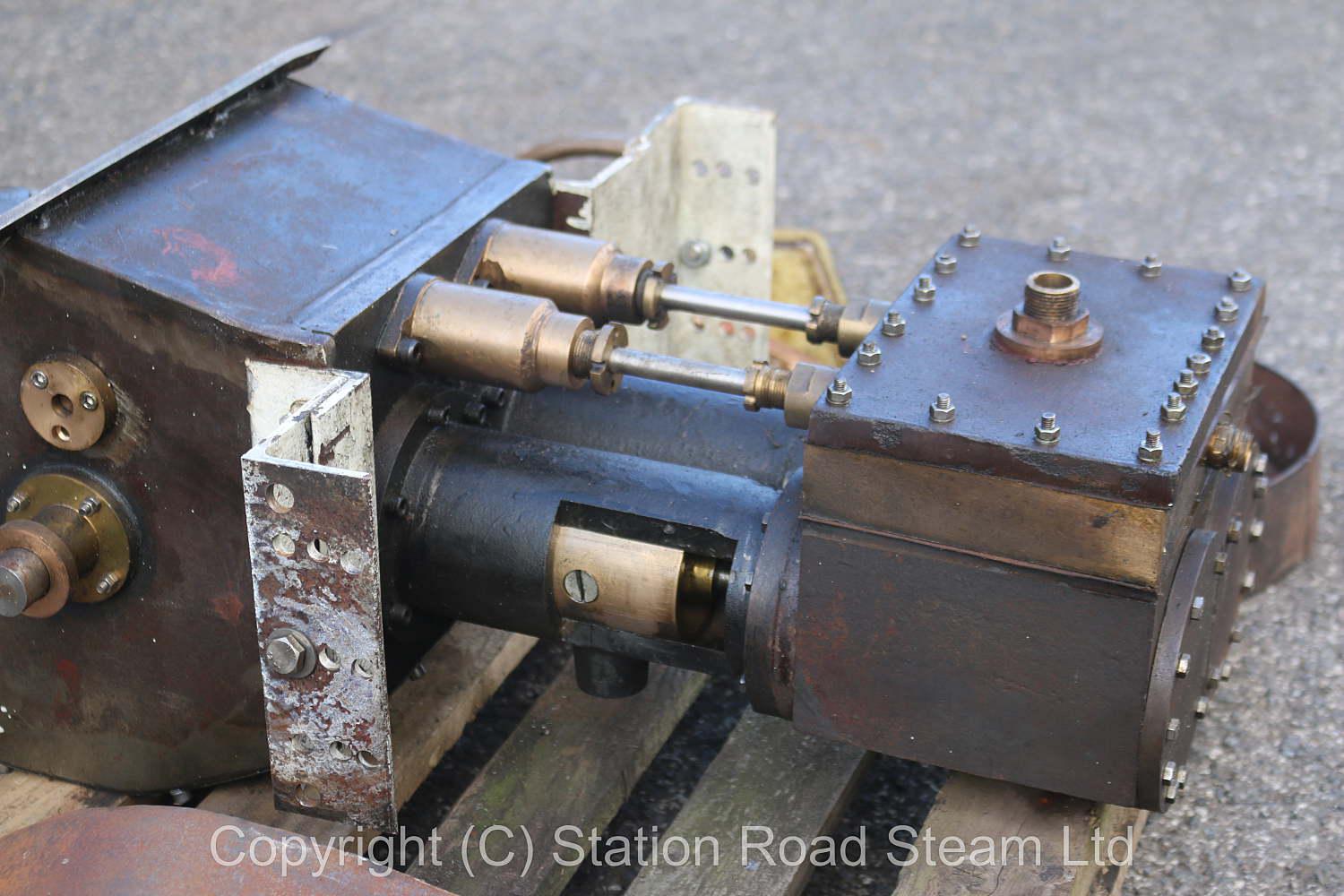 Part-built 6 inch scale Clayton undertype steam wagon