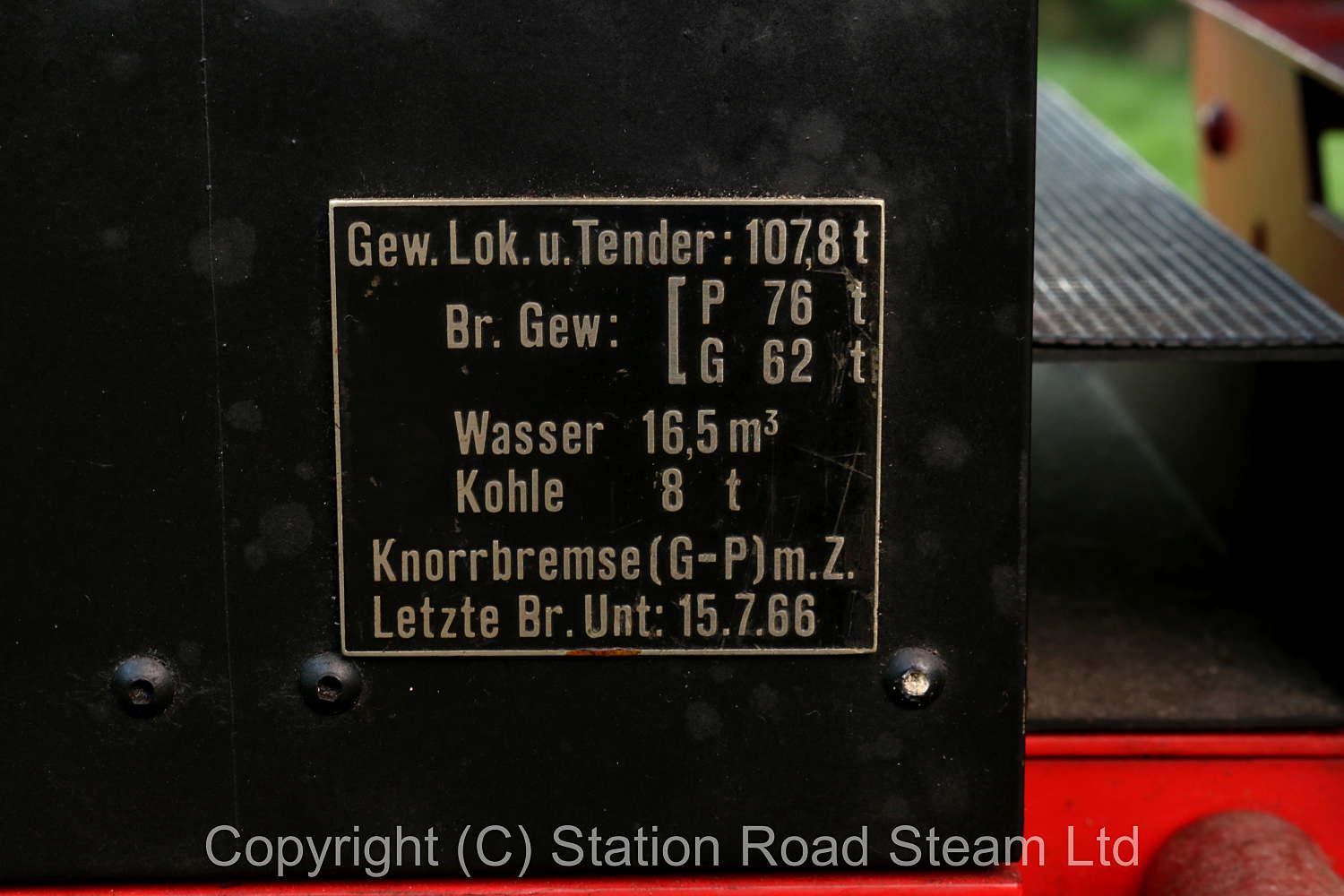 5 inch gauge DB150 2-10-0