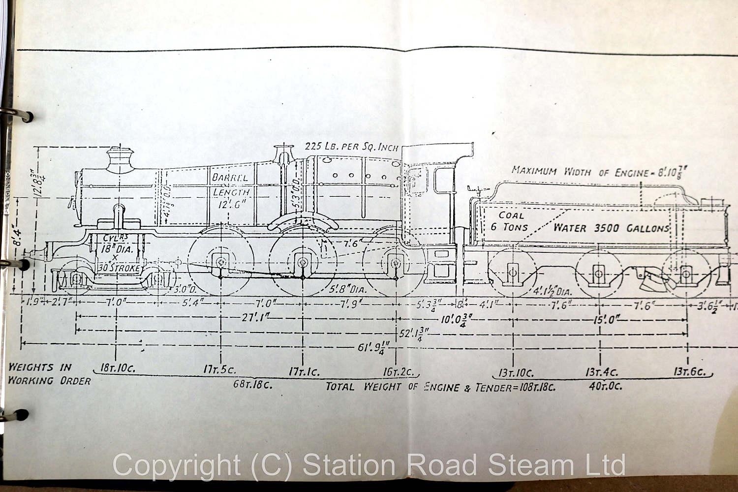 5 inch gauge GWR Manor 4-6-0, chassis, tender, boiler