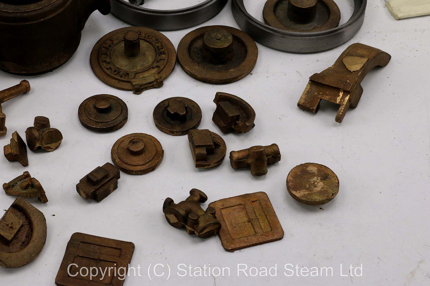 1 1/2 inch scale Bassett Lowke Burrell traction engine castings