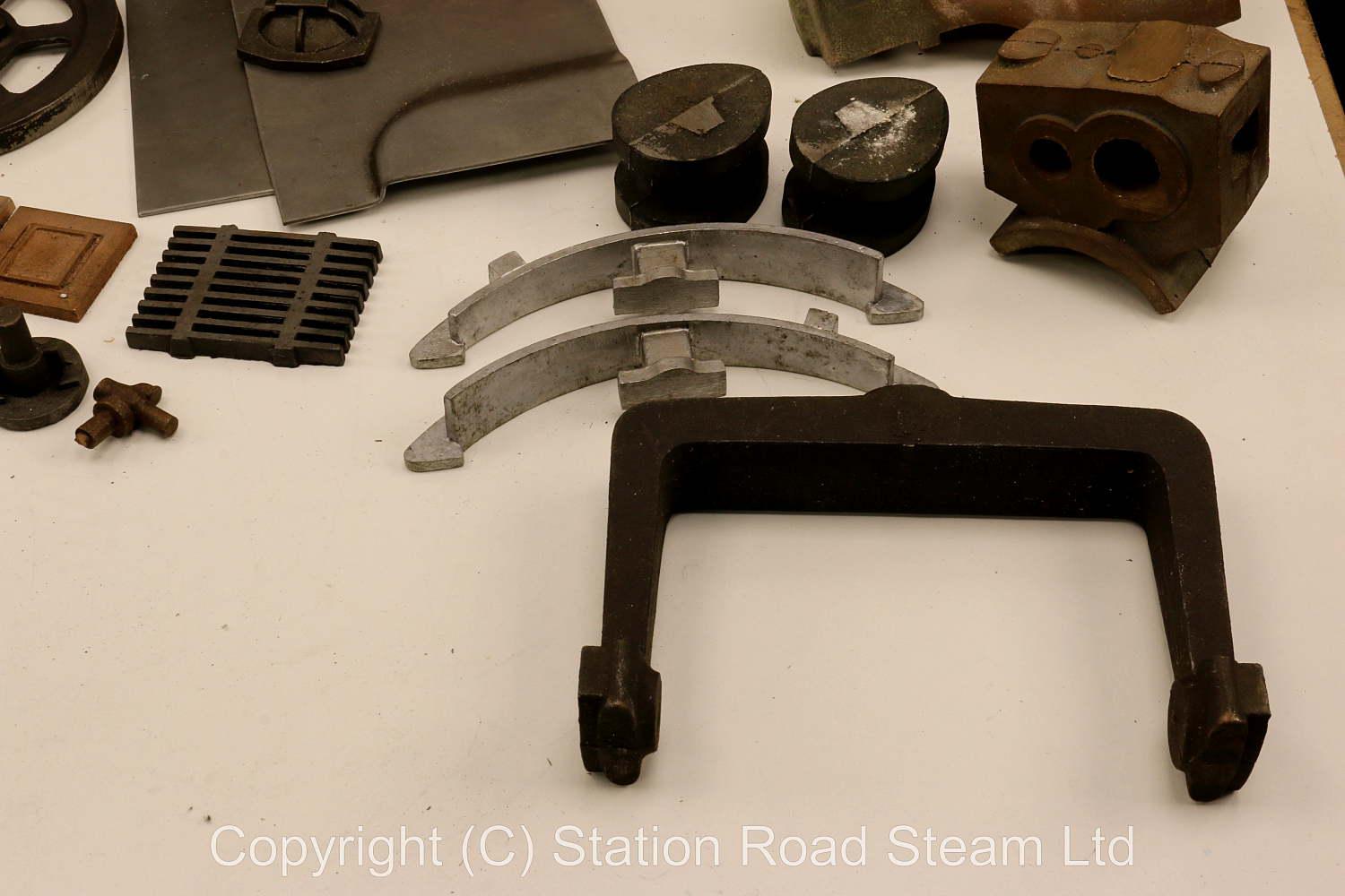 2 inch scale Burrell steam roller castings & boiler kit