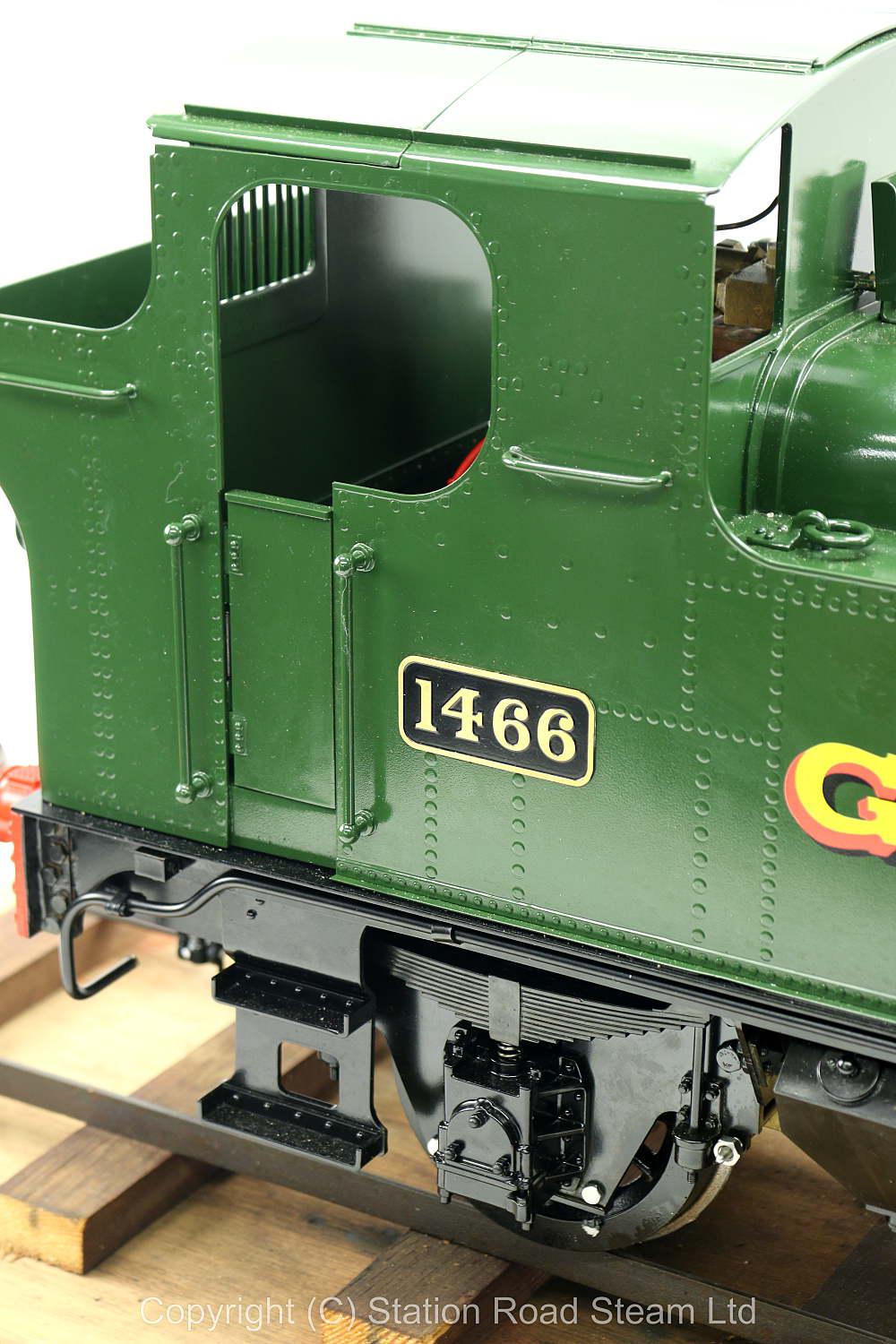 New, unsteamed 5 inch gauge GWR 14XX 0-4-2T