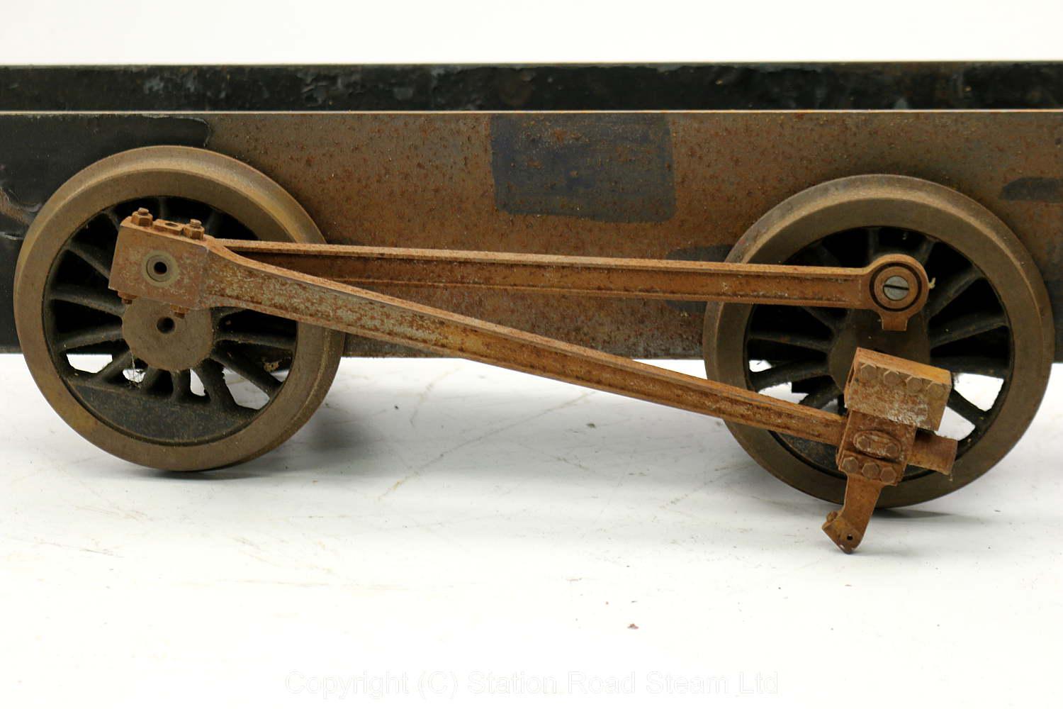 5 inch gauge Deeley 0-4-0 chassis