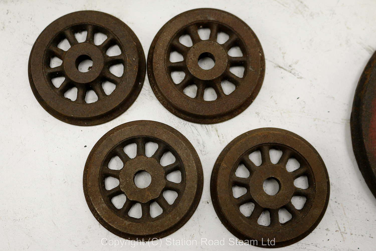 3 1/2 inch gauge GWR King castings