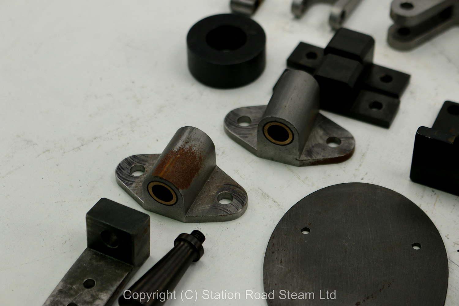 Wheels, boiler kit and professionally machined parts for 4 inch scale Foster