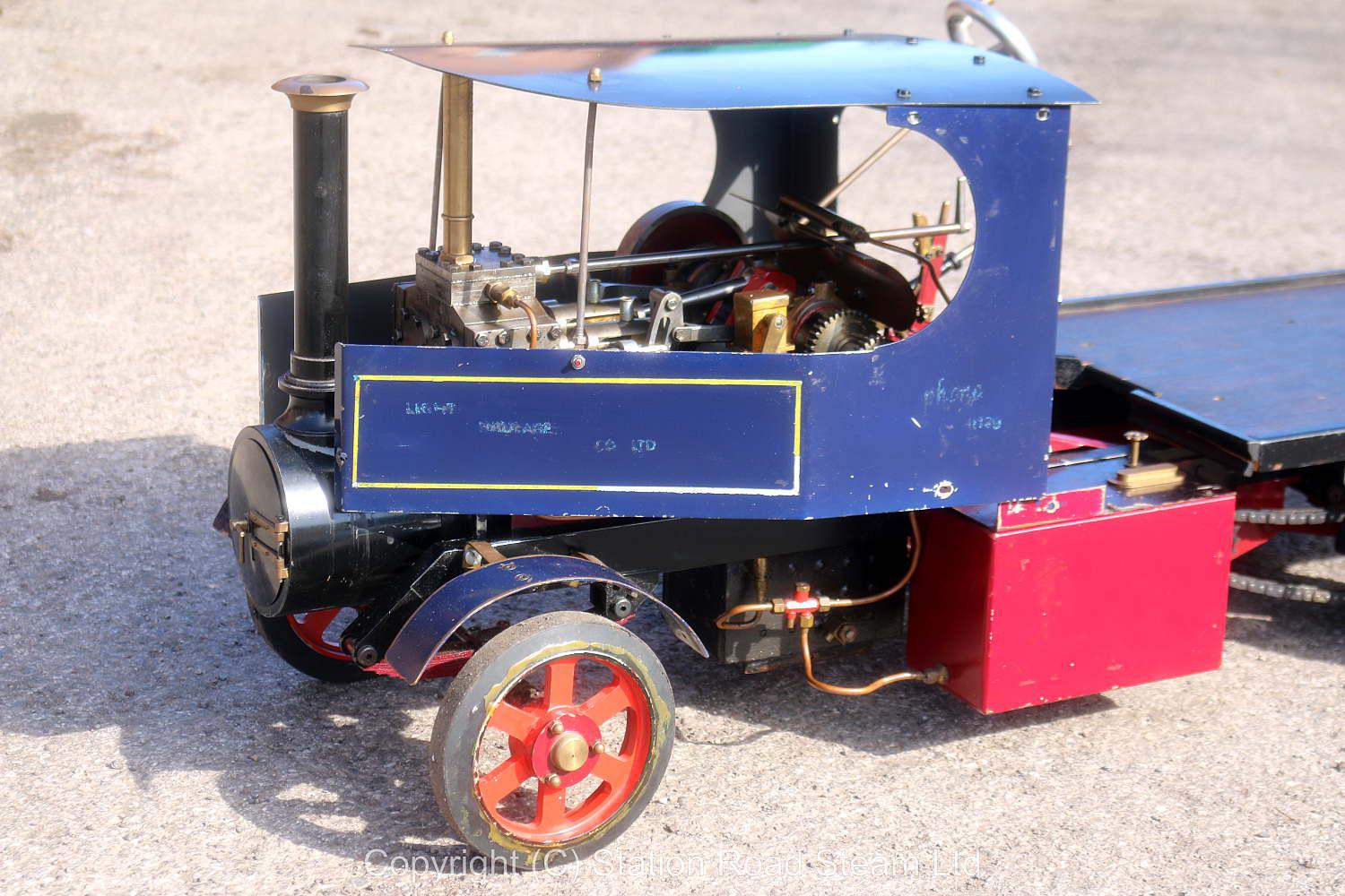 2 inch scale "Pride of Penrhyn" steam wagon 