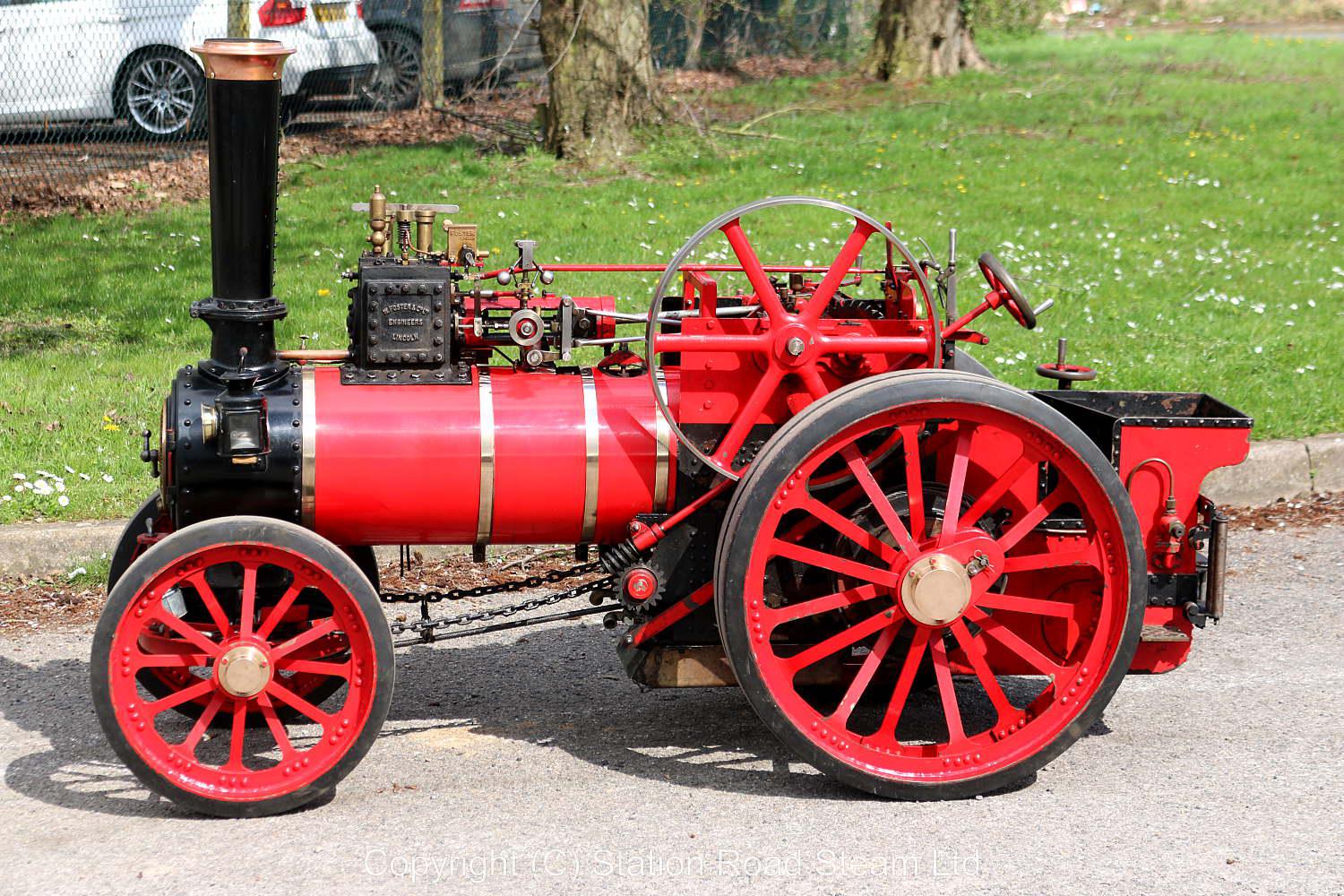 4 inch scale Foster Traction Engine 