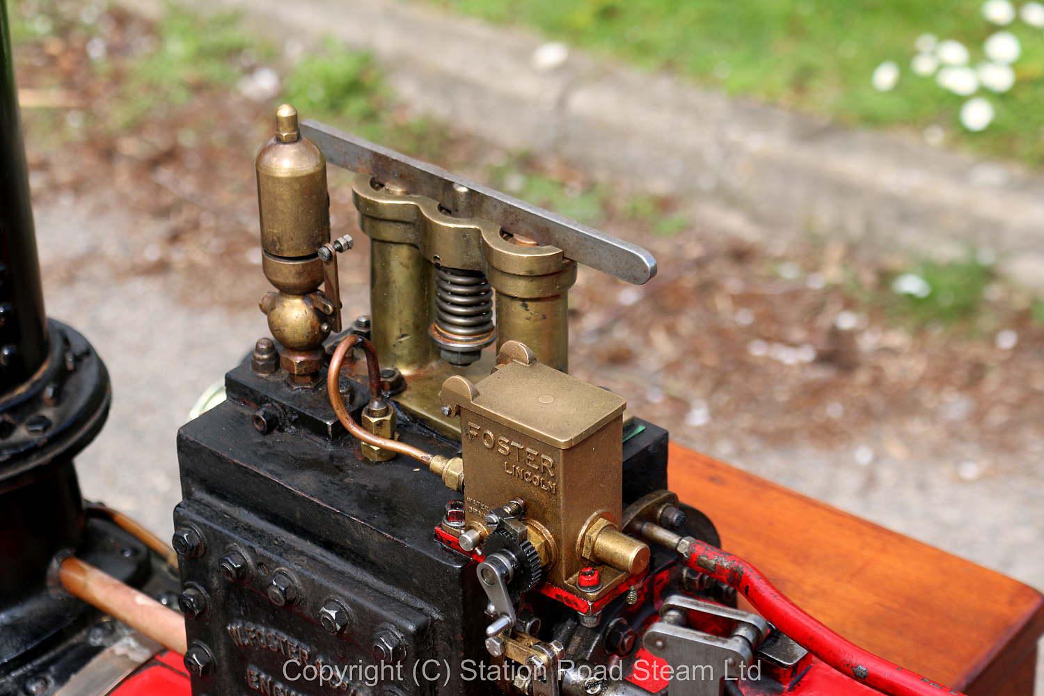 4 inch scale Foster Traction Engine 
