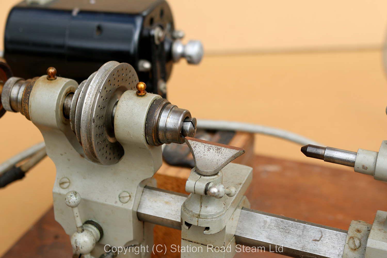 Watchmakers lathe & drill with collets