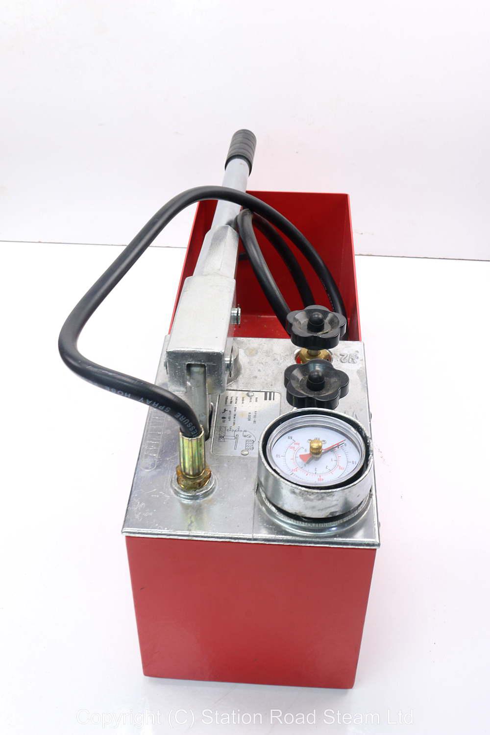 Boiler test pump