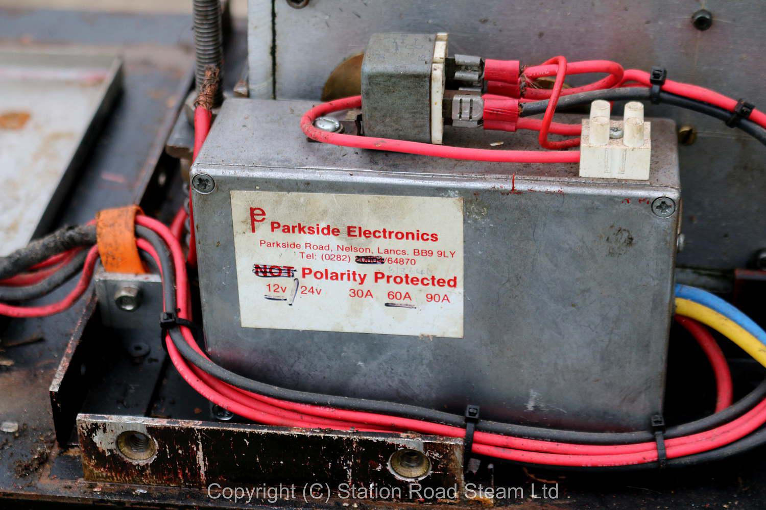 7 1/4 inch gauge battery-electric shunter