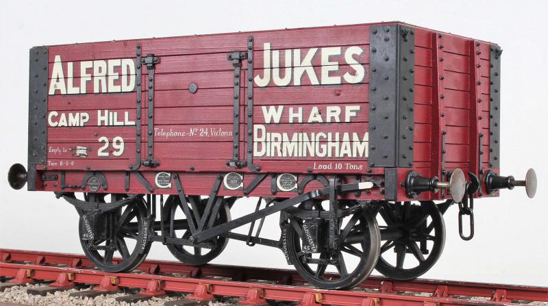 5 inch gauge private owner wagon "Alfred Jukes"