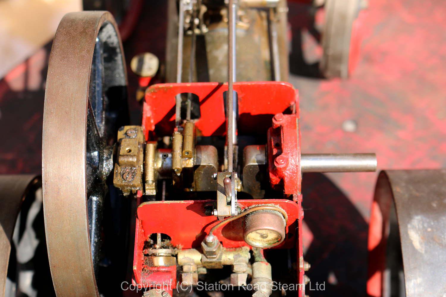 1 1/2 inch scale Burrell agricultural engine