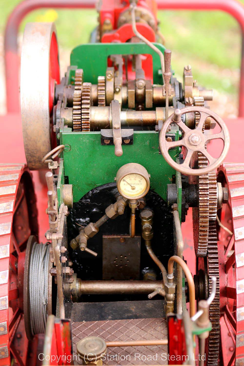 Freelance 1 1/2 inch scale traction engine