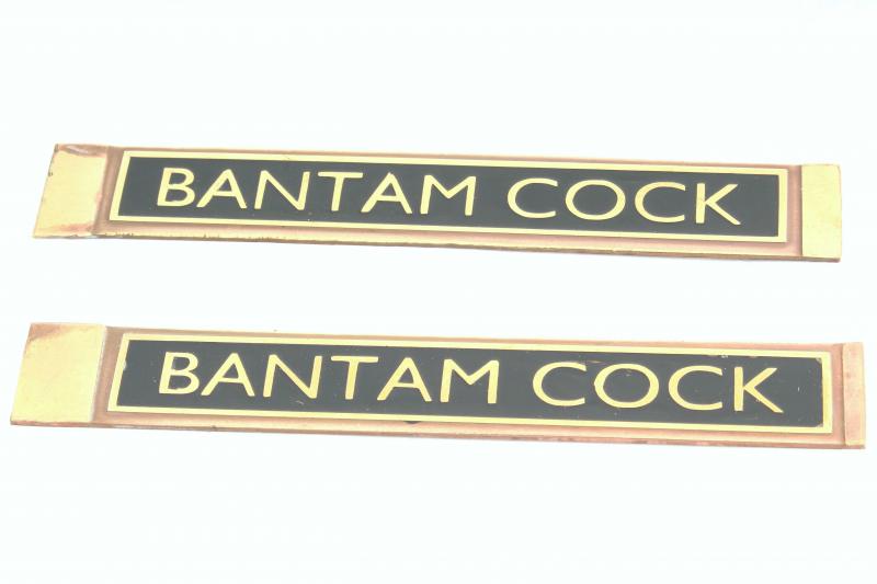 3 1/2 inch gauge "Bantam Cock"