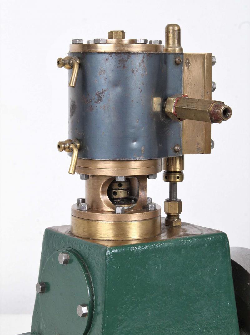 Single cylinder steam generating set
