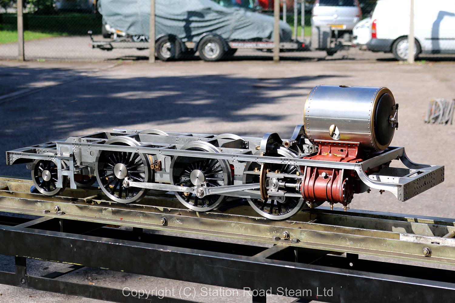 Part-built 5 inch gauge GWR 51XX