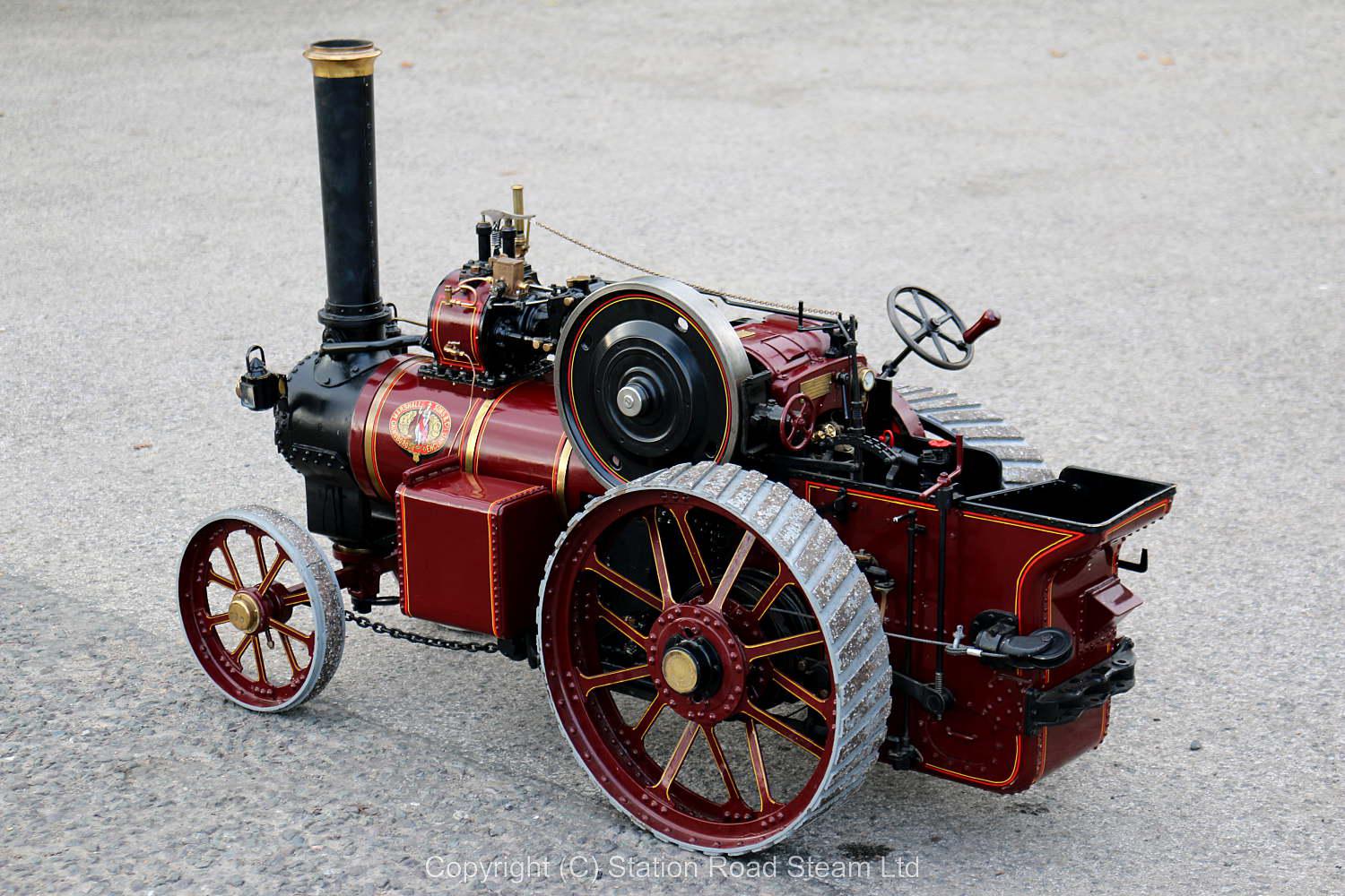 3 inch scale Marshall steam tractor