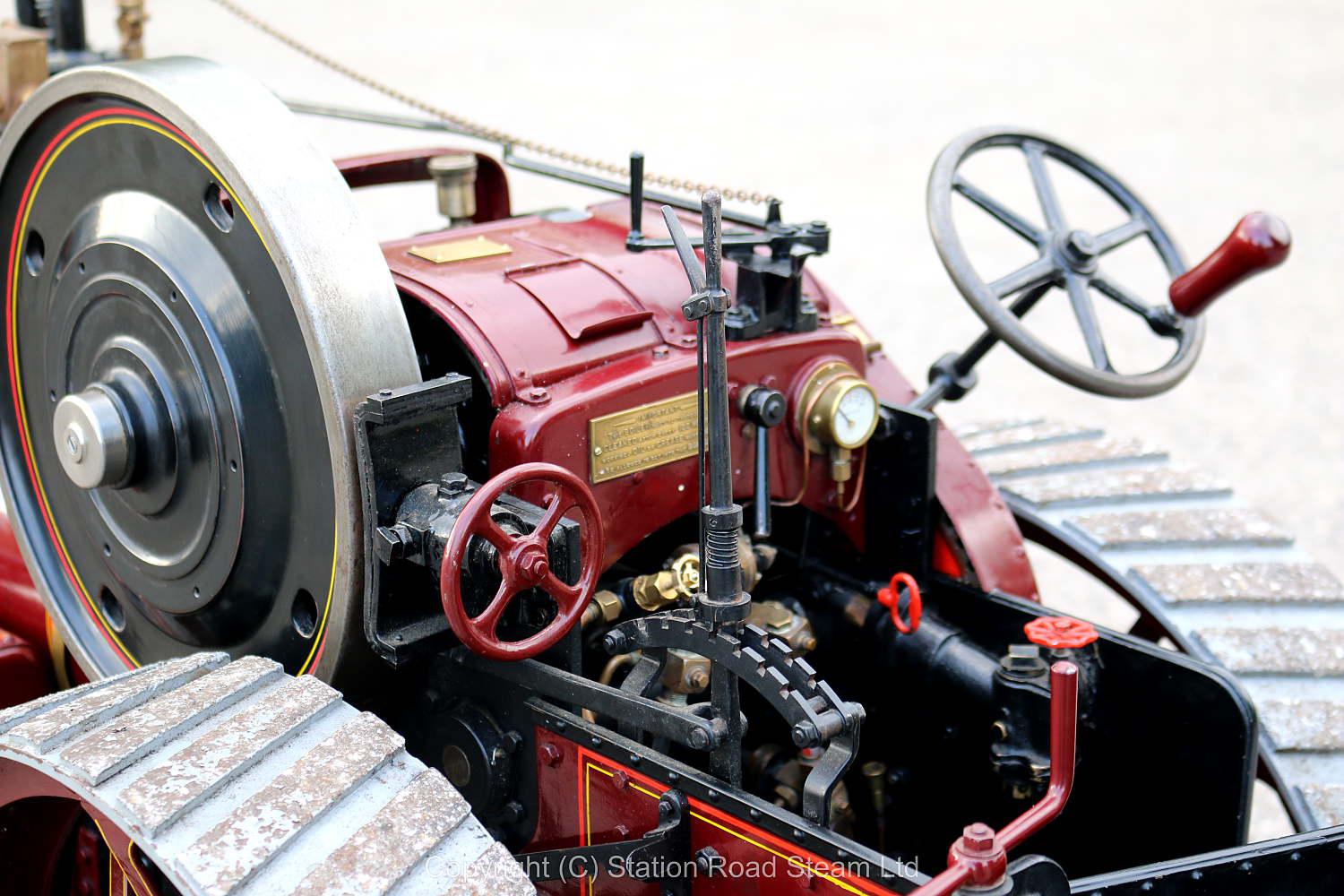 3 inch scale Marshall steam tractor