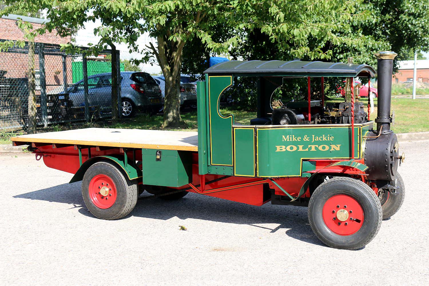 4 1/2 inch scale Foden steam lorry 