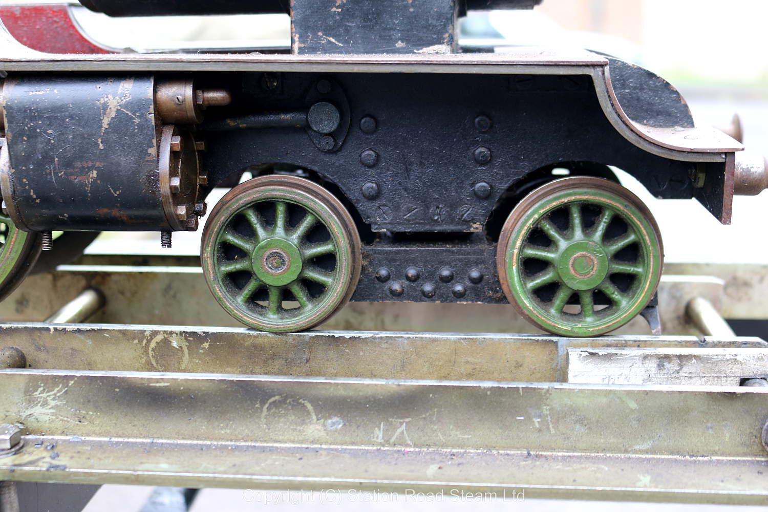 Part-built 3 1/2 inch gauge Hielan Lassie 