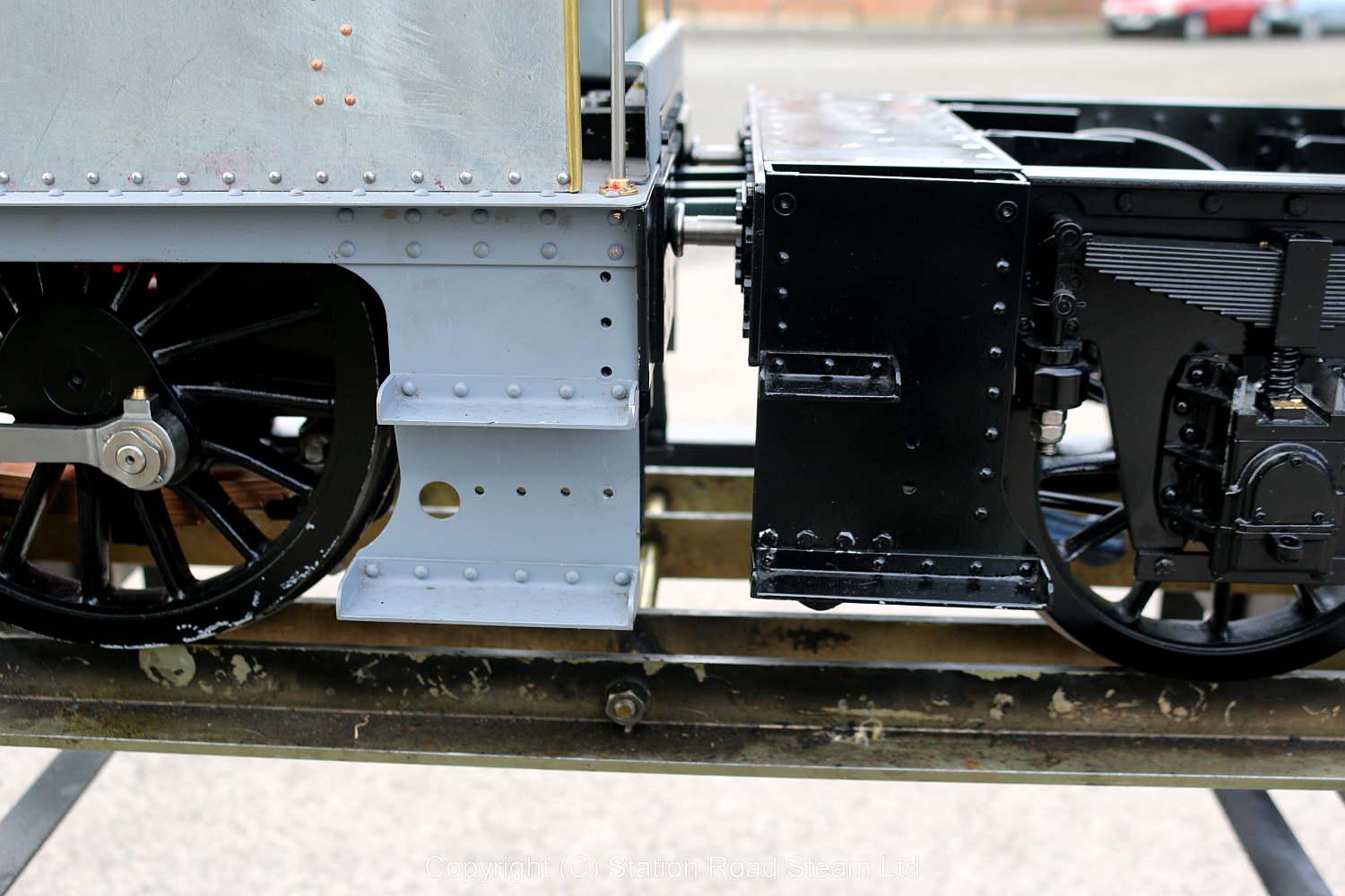 Part-built 7 1/4 inch gauge GWR Collet 0-6-0